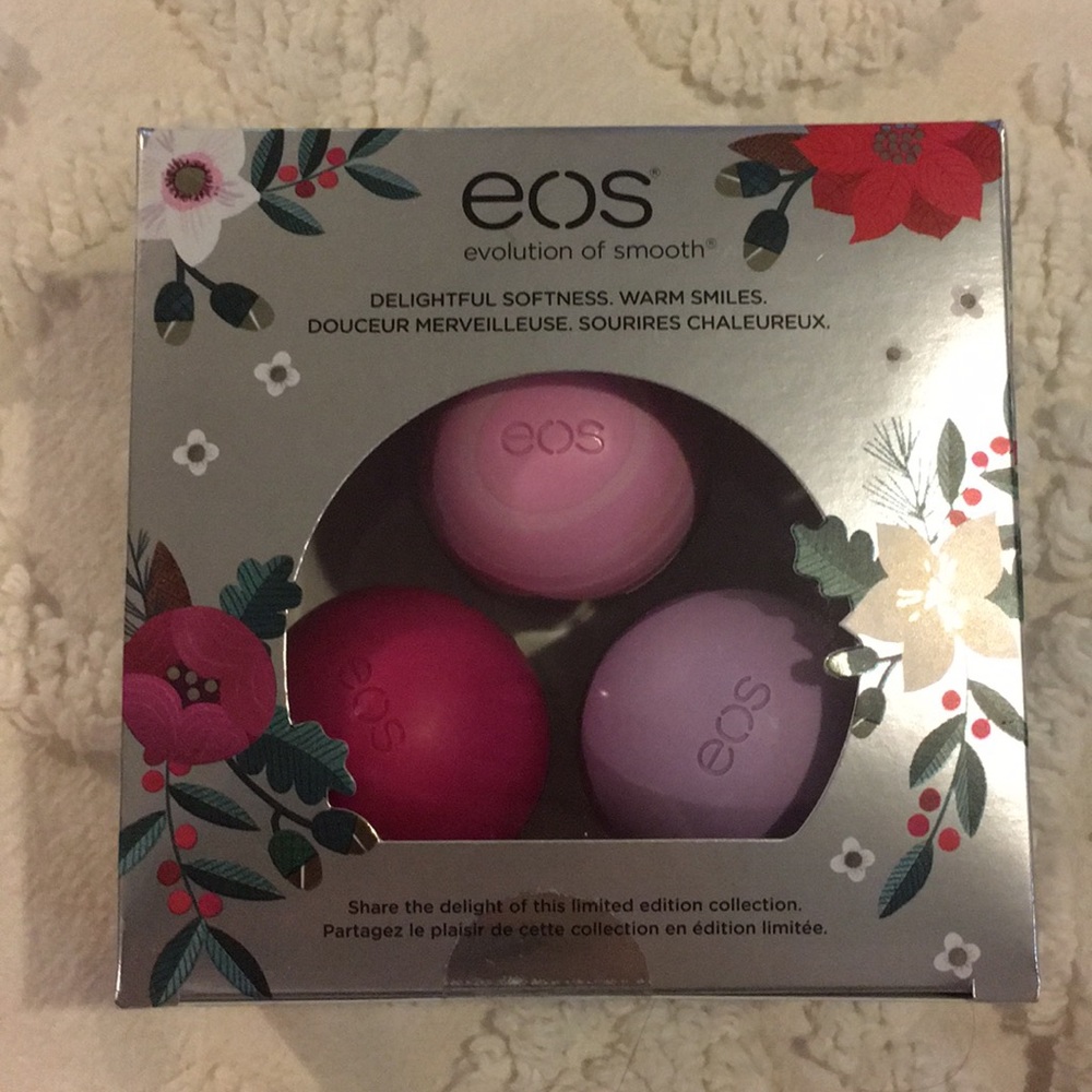 EOS 3 pack chap stick - !! Never opened or used !!